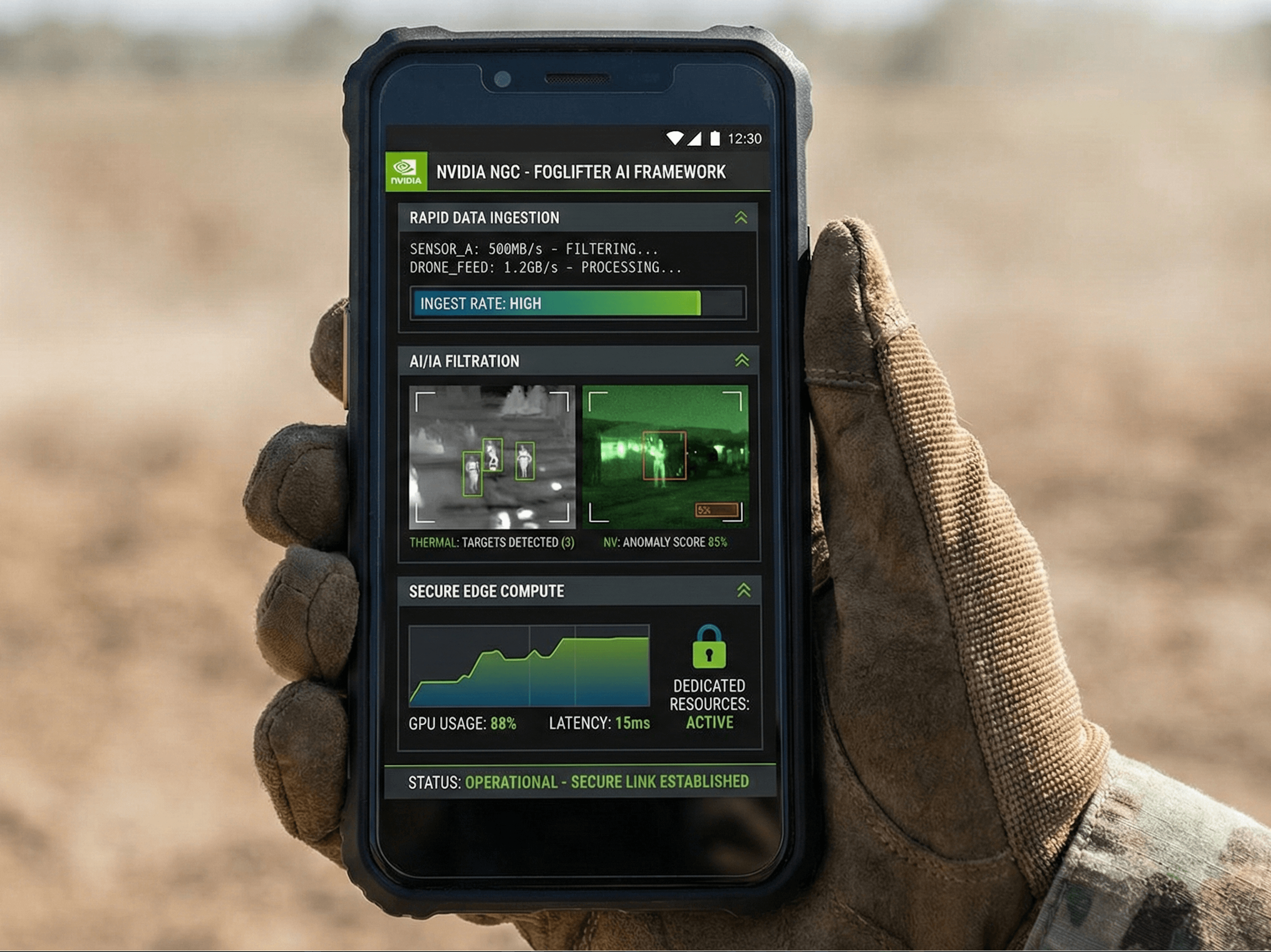 FogLifter platform interface preview