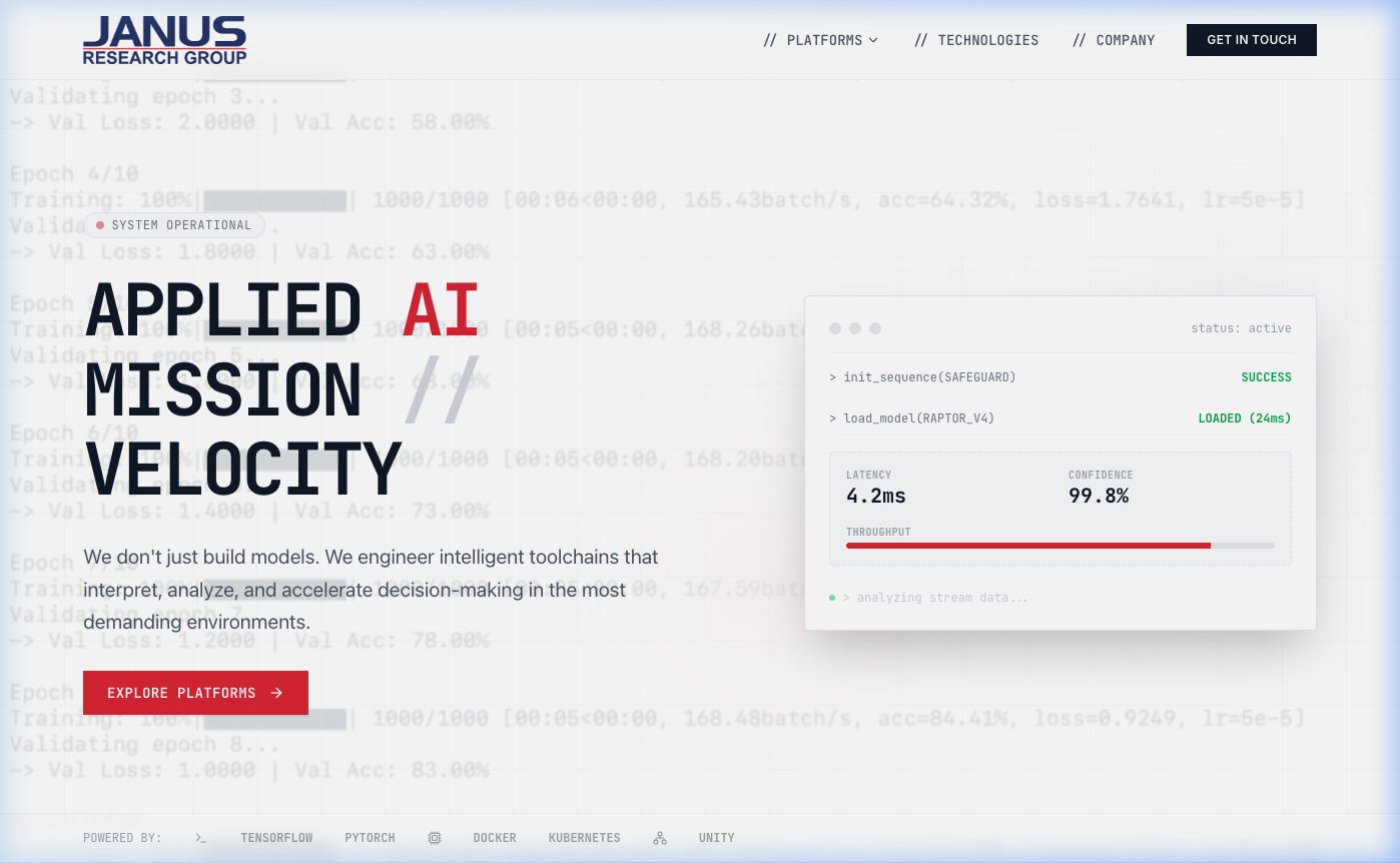 janusresearch.ai preview